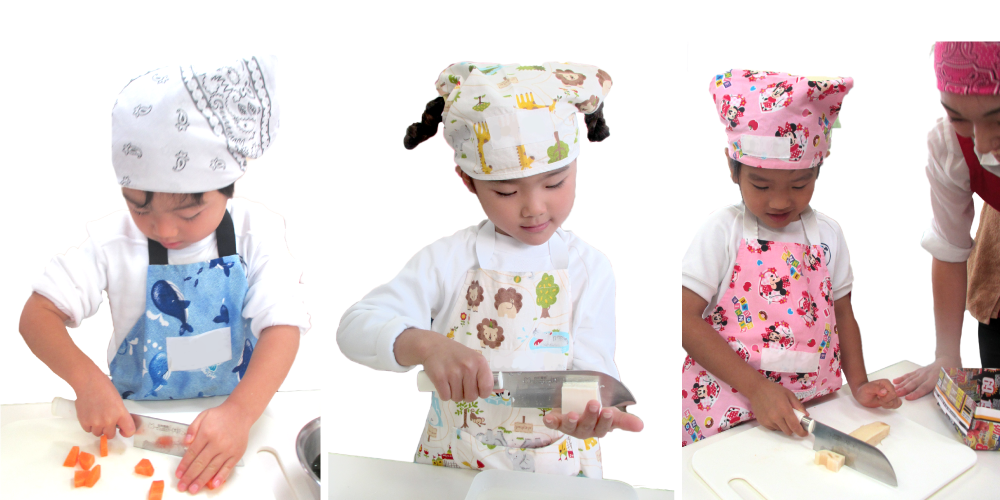 SUNCRAFT Kitchen tool set for left-handed children