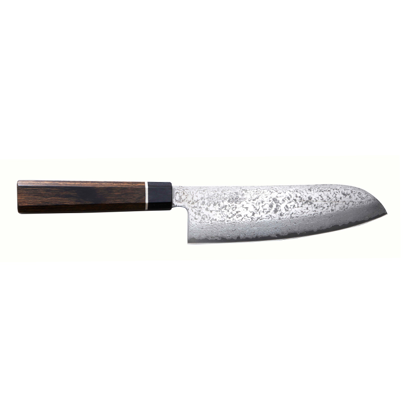 Couteau japonais Suncraft Senzo Damas - Couteau santoku 16 cm