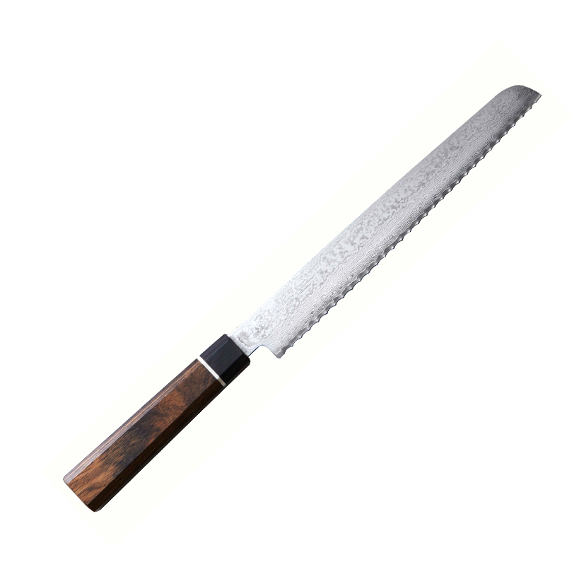 SUNCRAFT MOKA Japanese Santoku knife, left-handed