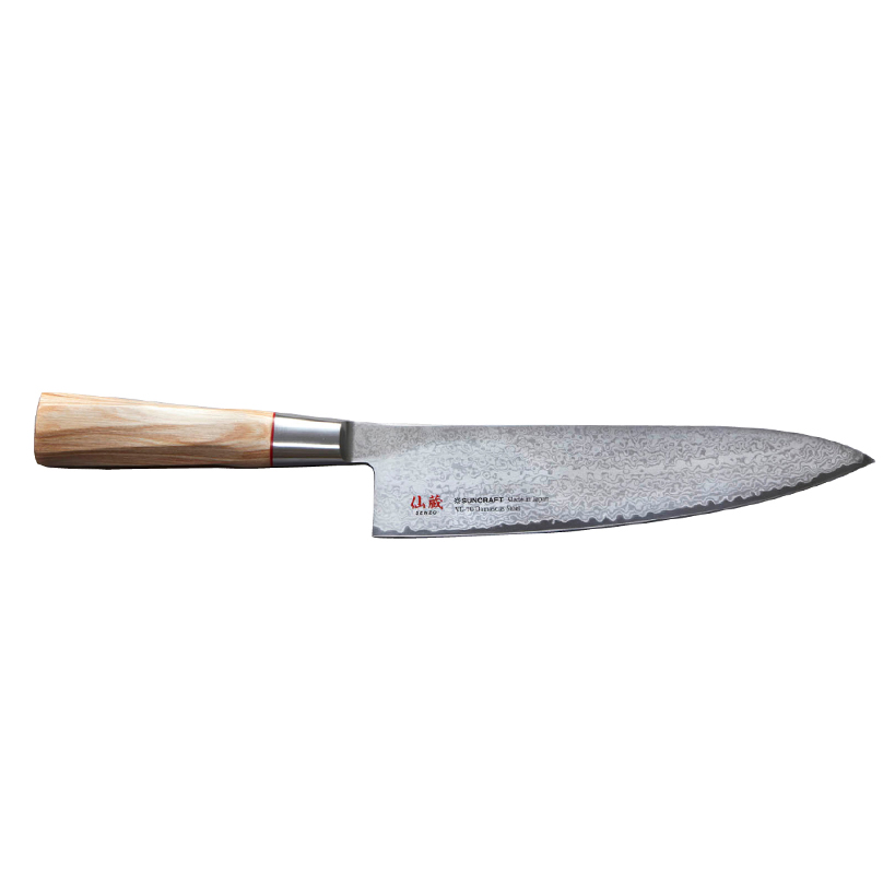 仙蔵 ひねり八角 シェフナイフ 200mm | サンクラフトキッチン