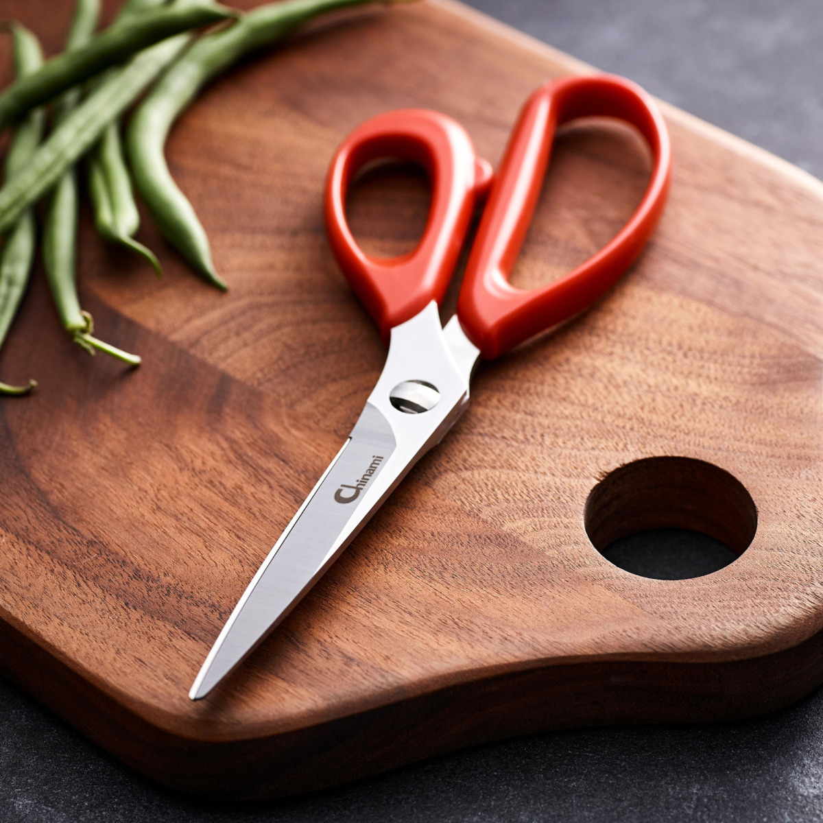 SUNCRAFT Small kitchen scissors, left-handed – HIDARI｜A joyful